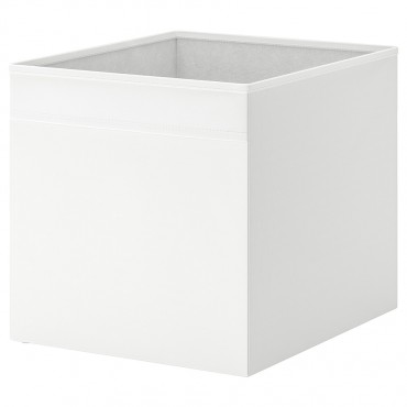 DRÖNA ДРЁНА коробка, белый 33x38x33 см