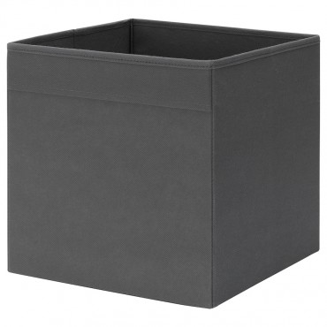 FYSSE ФЮССЕ Коробка, темно-серый 30x30x30 см