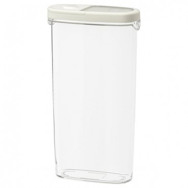 IKEA 365+  ИКЕА/365+ контейнер с крышкой для сухих продуктов 2,3 l прозрачный