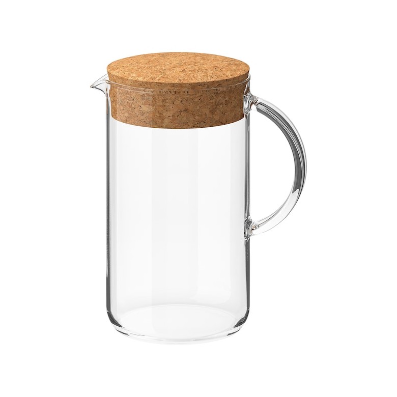 IKEA 365+ ИКЕА/365+ кувшин с крышкой 1.5 l прозрачное стекло