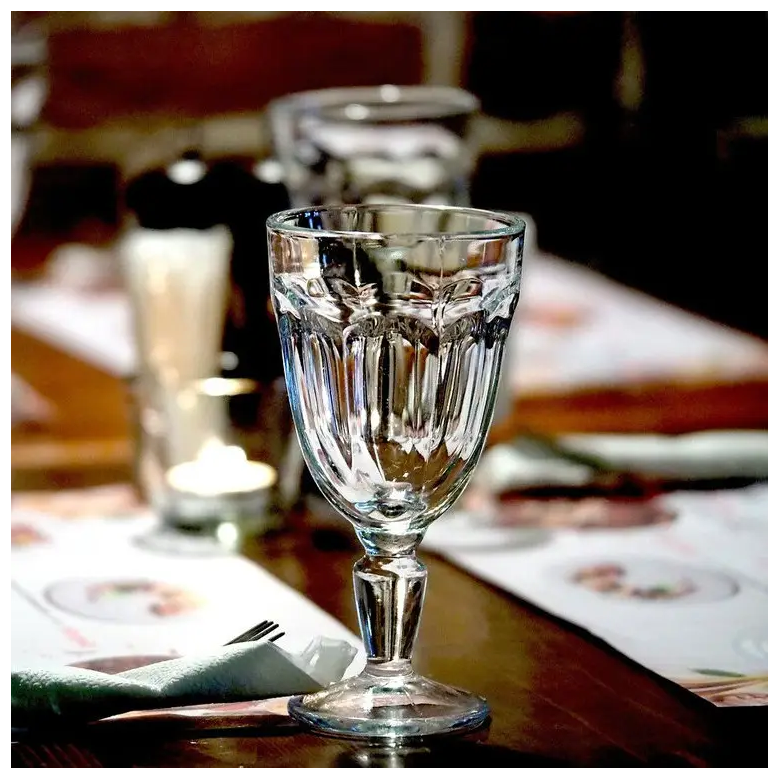CASABLANKA бокал для вина 240 мл, прозрачное стекло