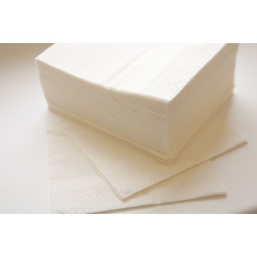 CLEANLINE Салфетки бумажные, 2-х слойные, 100 шт, белый